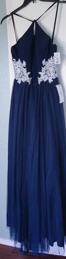 Navy Blue Bridesmaids Prom Special Occasions Dress